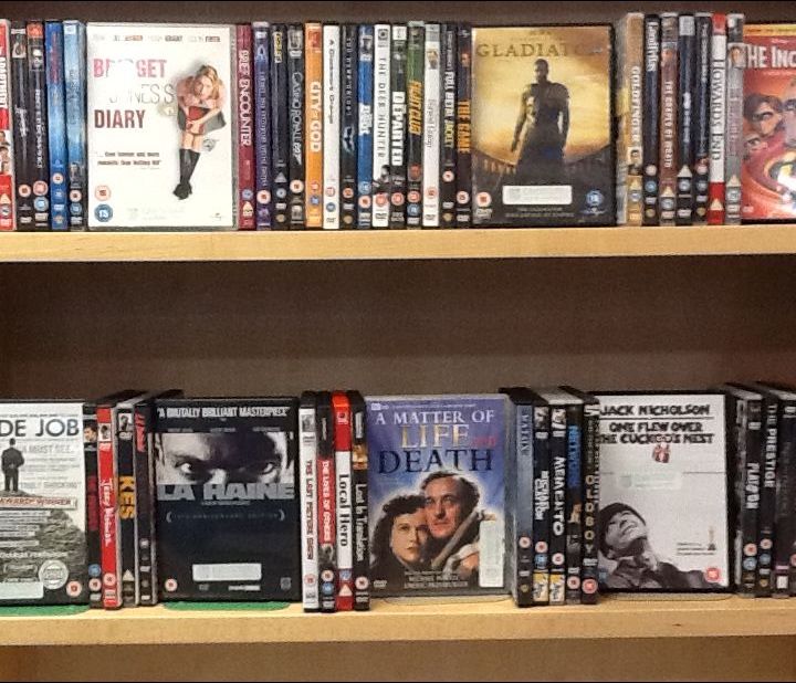 Film collection.
