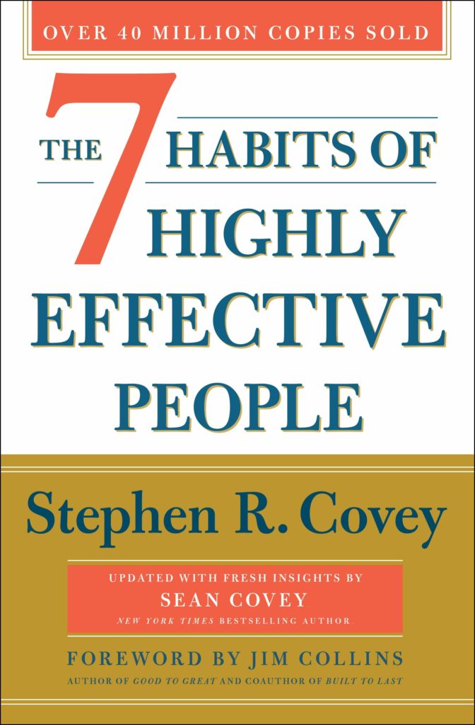 The Seven Habits Of Highly Effective People by Stephen R Covey